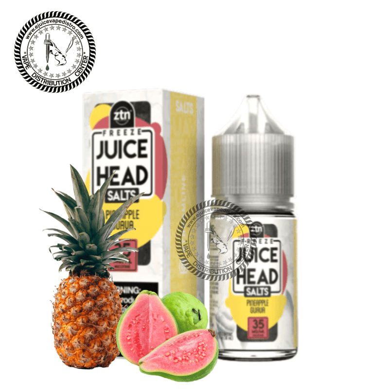 e juice vape distro freeze pineapple guava salt by juice head salts ztn 30ml streamline vape co e liquid 39286412607736