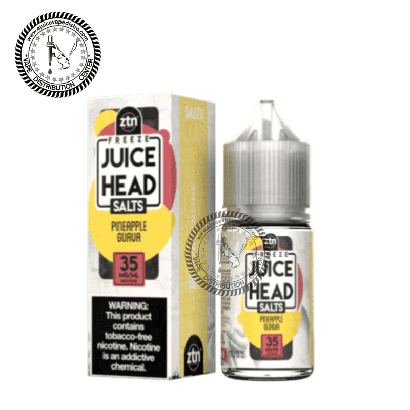 e juice vape distro freeze pineapple guava salt by juice head salts ztn 30ml streamline vape co e liquid 39286412640504