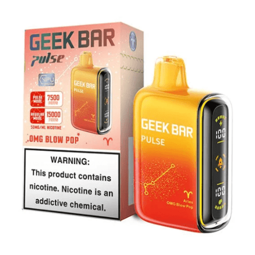 Geek Bar Pulse Disposable Vape 15000 Puffs DISPOSABLE