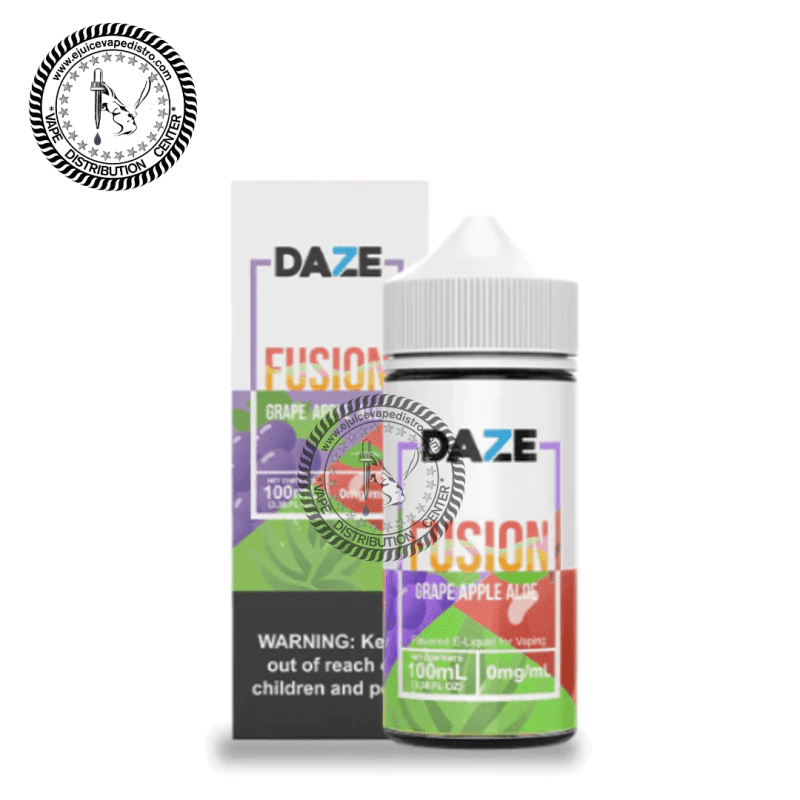 e juice vape distro grape apple aloe by 7 daze fusion 100ml 7 daze e liquid 39289746522360