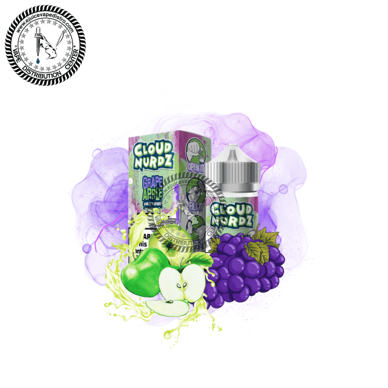 e juice vape distro grape apple by cloud nurdz 100ml cloud nurdz e liquid 39251108954360