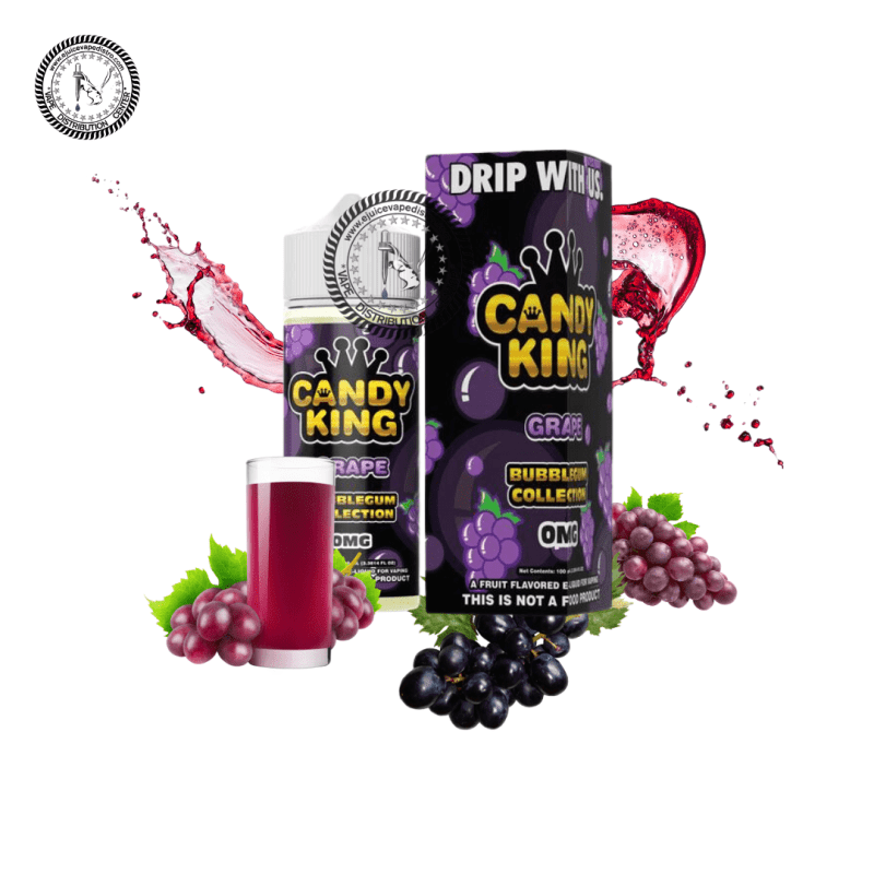 e juice vape distro grape bubblegum candy king e liquid 120ml drip more e liquid 39248953311480