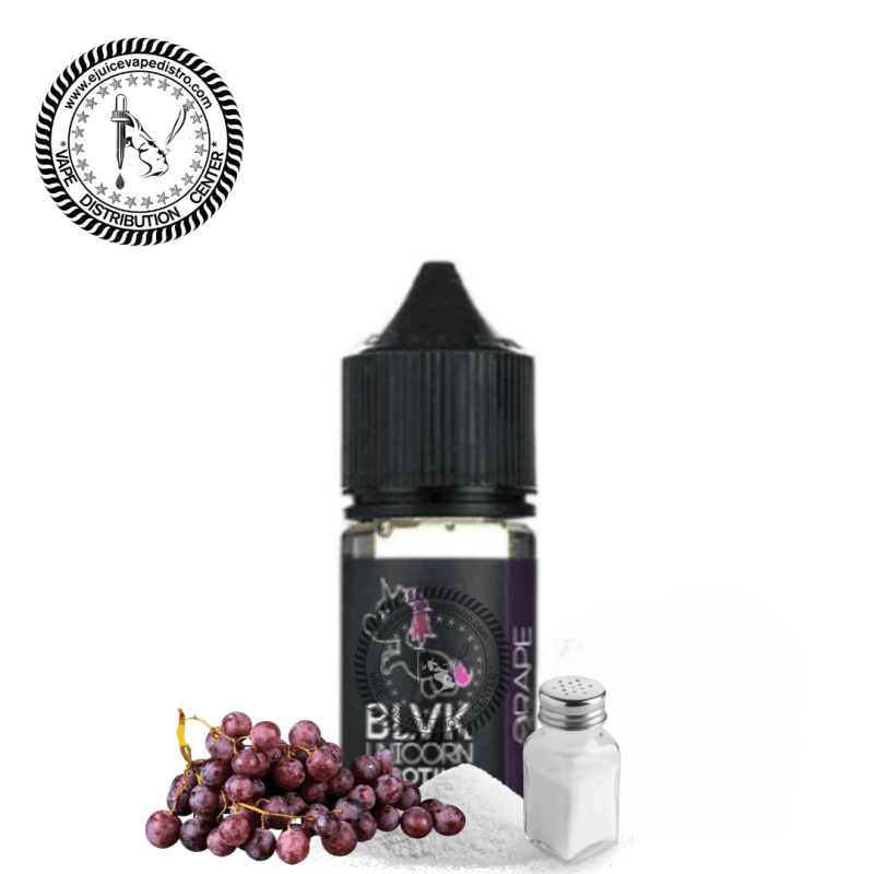 e juice vape distro grape by blvk unicorn nicotine salt 30ml blvk unicorn e liquid 39266972598520