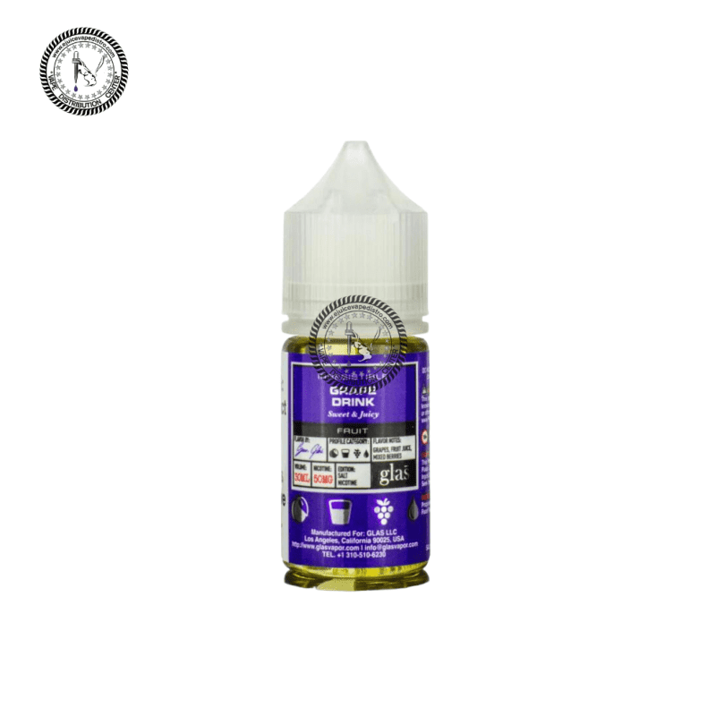 e juice vape distro grape drink by glas basix nic salts 30ml glas e liquid 39262377083128