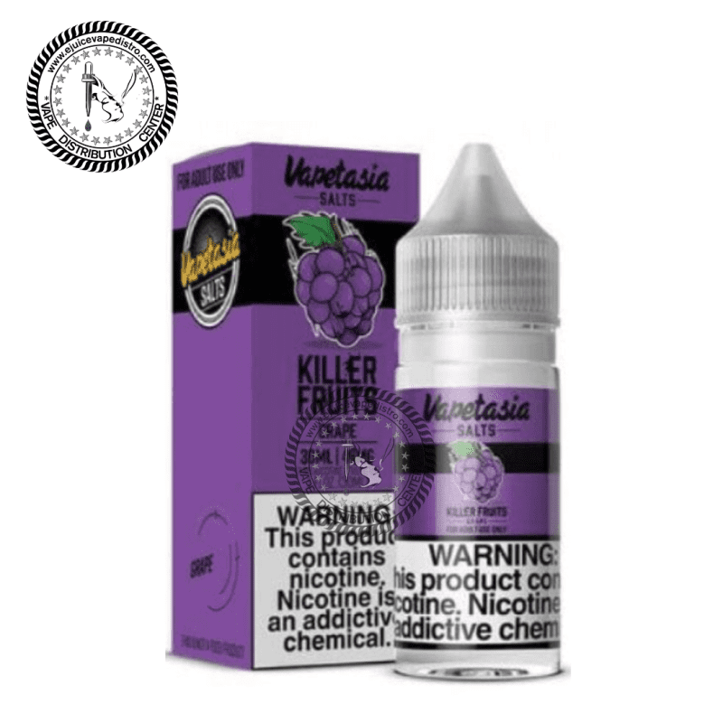 e juice vape distro grape salt by vapetasia killer fruit salt 30ml vapetasia e liquid 39286929850616