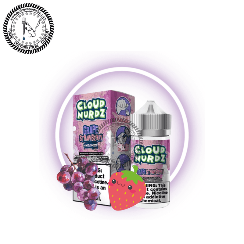 e juice vape distro grape strawberry by cloud nurdz 100ml cloud nurdz e liquid 39251910623480