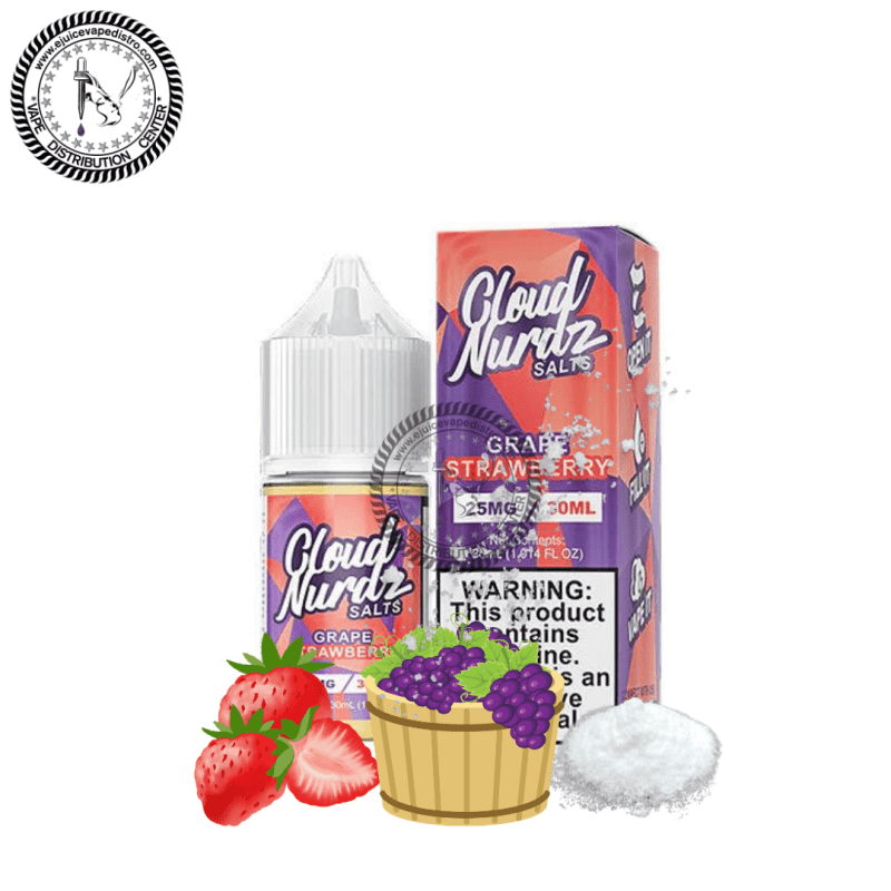 e juice vape distro grape strawberry salt by cloud nurdz salt 30ml cloud nurdz e liquid 39255467065592