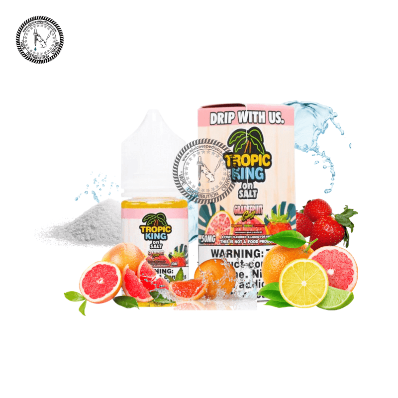 e juice vape distro grapefruit gust salt by tropic king salt 30ml drip more e liquid 39255991615736