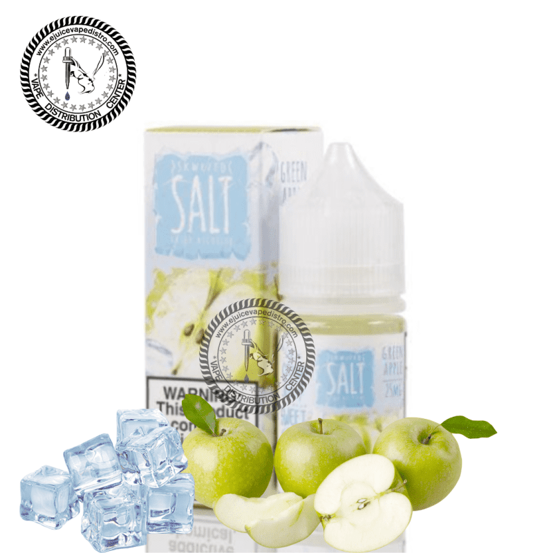 e juice vape distro green apple ice salt by skwezed salt 30ml skwezed e liquid 39282429231352