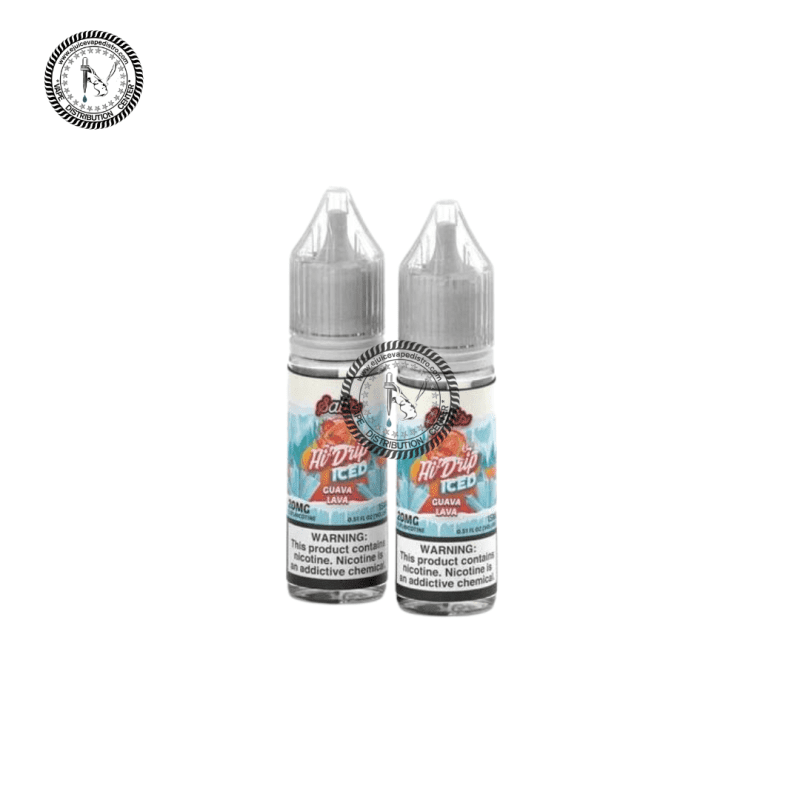 e juice vape distro guava lava iced salt by hi drip salts 2x15ml 30ml tear drip e liquid 39267619635448