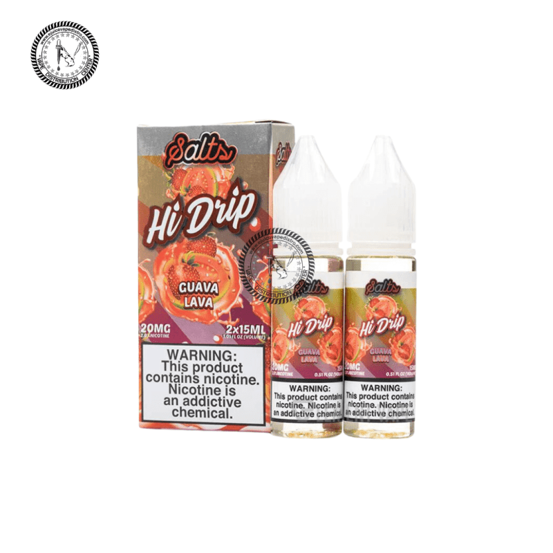 e juice vape distro guava lava salt by hi drip salts 2x15ml 30ml tear drip e liquid 39369936929016