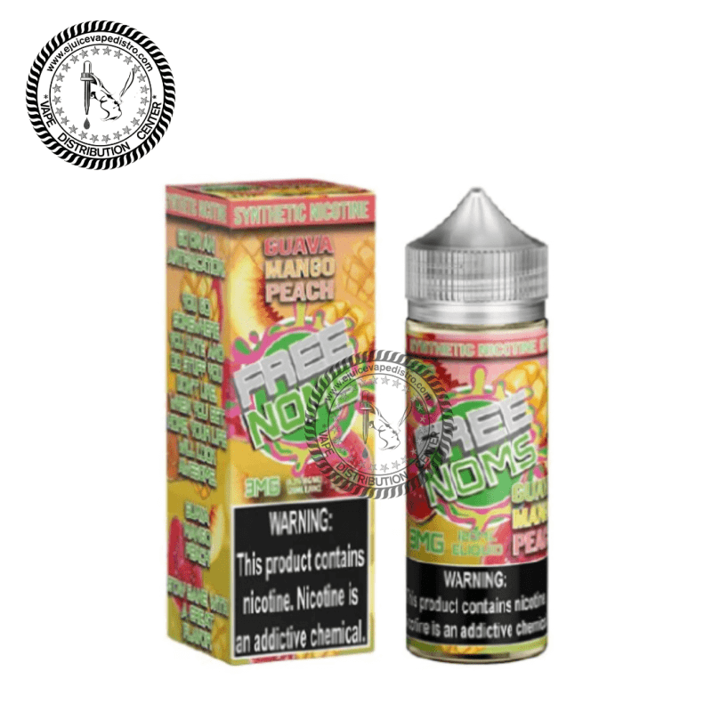 e juice vape distro guava peach mango cream by free noms 120ml lotus vaping technologies e liquid 39287390208248