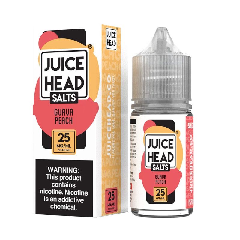 e juice vape distro guava peach salts by juice head salts 30ml streamline vape co e liquid 40022889791736