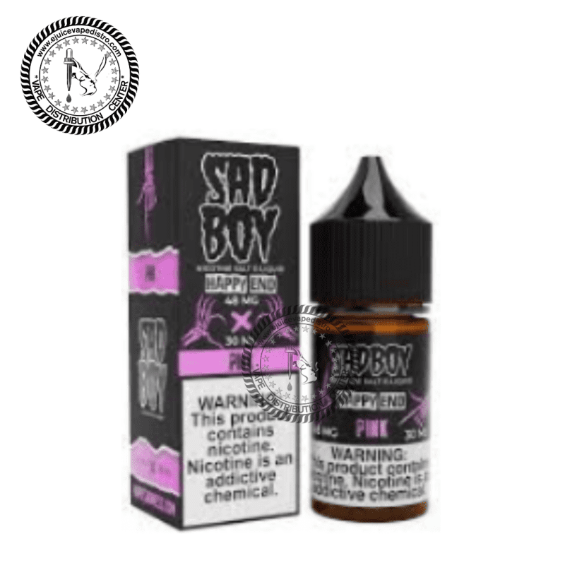 e juice vape distro happy end pink salt by sad boy salt 30ml philly vape society e liquid 39286320169208