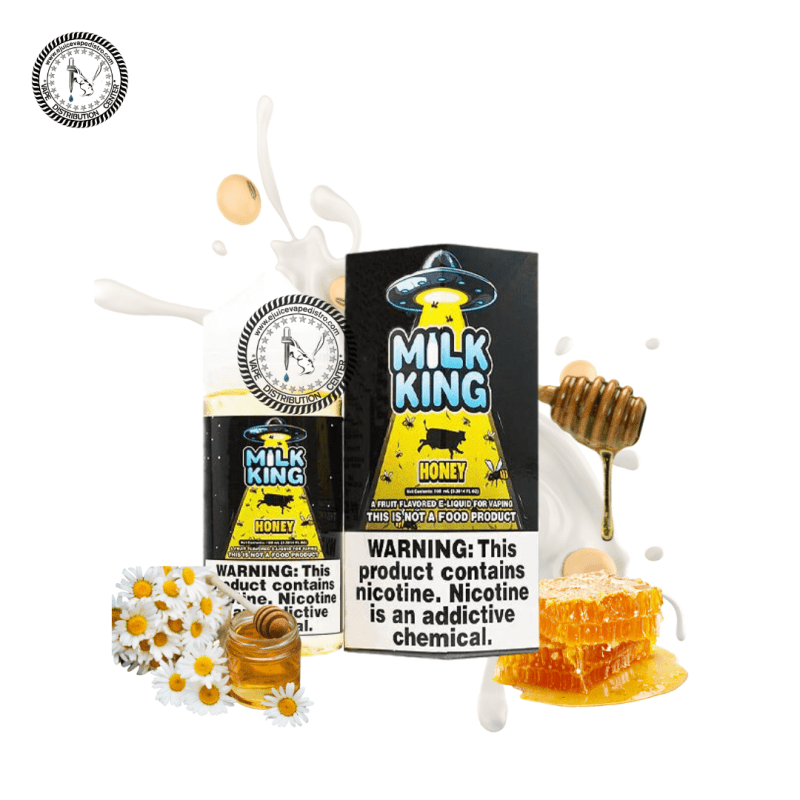 e juice vape distro honey by milk king 100ml drip more e liquid 39249597628664