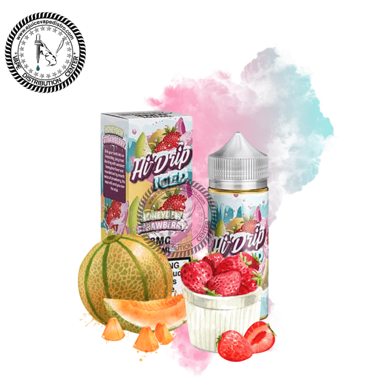 e juice vape distro honeydew strawberry by hi drip 100ml tear drip e liquid 39251206734072