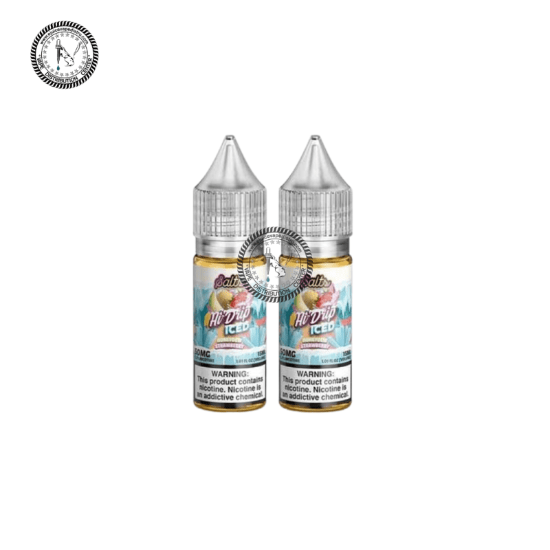 e juice vape distro honeydew strawberry iced salt by hi drip salts 2x15ml 30ml tear drip e liquid 39266225881336