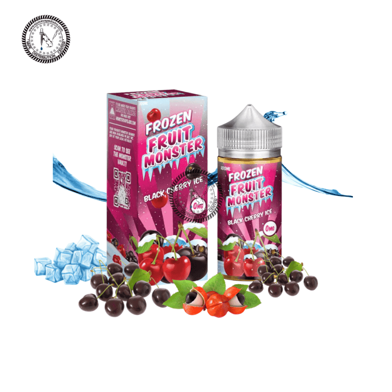 e juice vape distro ice black cherry by frozen fruit monster 100ml jam monster e liquid 39261562536184