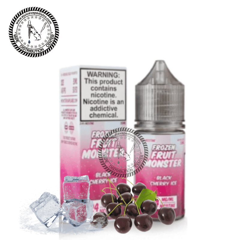 e juice vape distro ice black cherry salt by frozen fruit monster salt 30ml jam monster e liquid 39286317711608