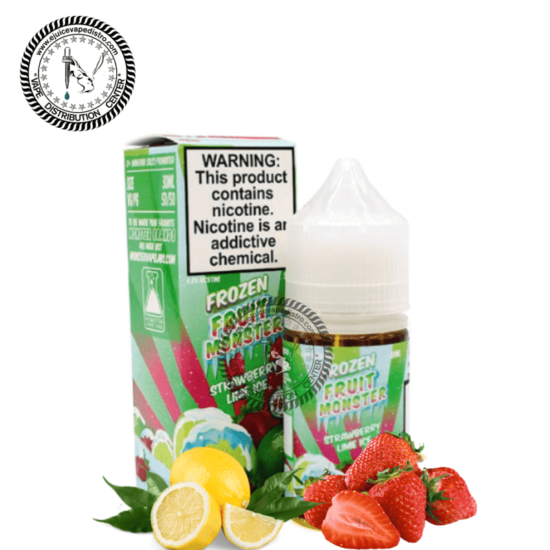 e juice vape distro ice strawberry lime salt by frozen fruit monster salt 30ml jam monster e liquid 39283768361208