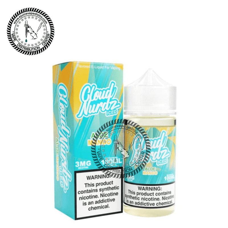 e juice vape distro iced aloe mango by cloud nurdz 100ml cloud nurdz e liquid 39255676223736