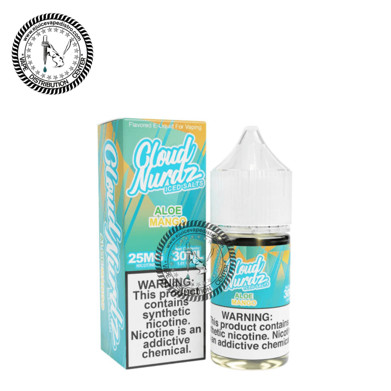 e juice vape distro iced aloe mango salt by cloud nurdz salt 30ml cloud nurdz e liquid 39255378133240