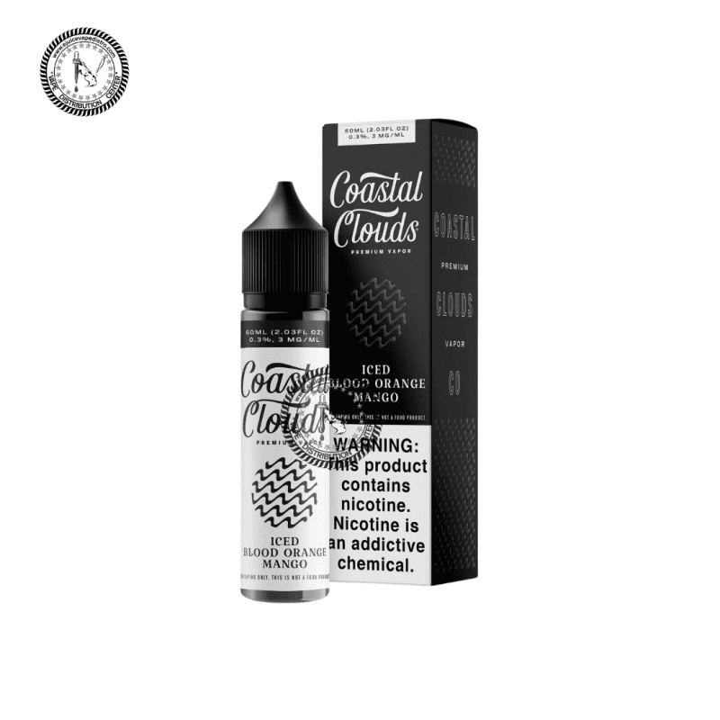 e juice vape distro iced blood orange mango by coastal clouds 60ml e liquid coastal clouds e liquid 39285486649592