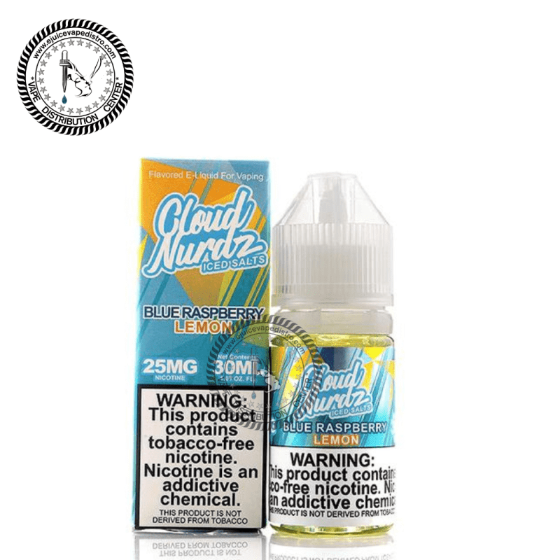 e juice vape distro iced blue raspberry lemon salt by cloud nurdz iced salt 30ml cloud nurdz e liquid 39255278715128