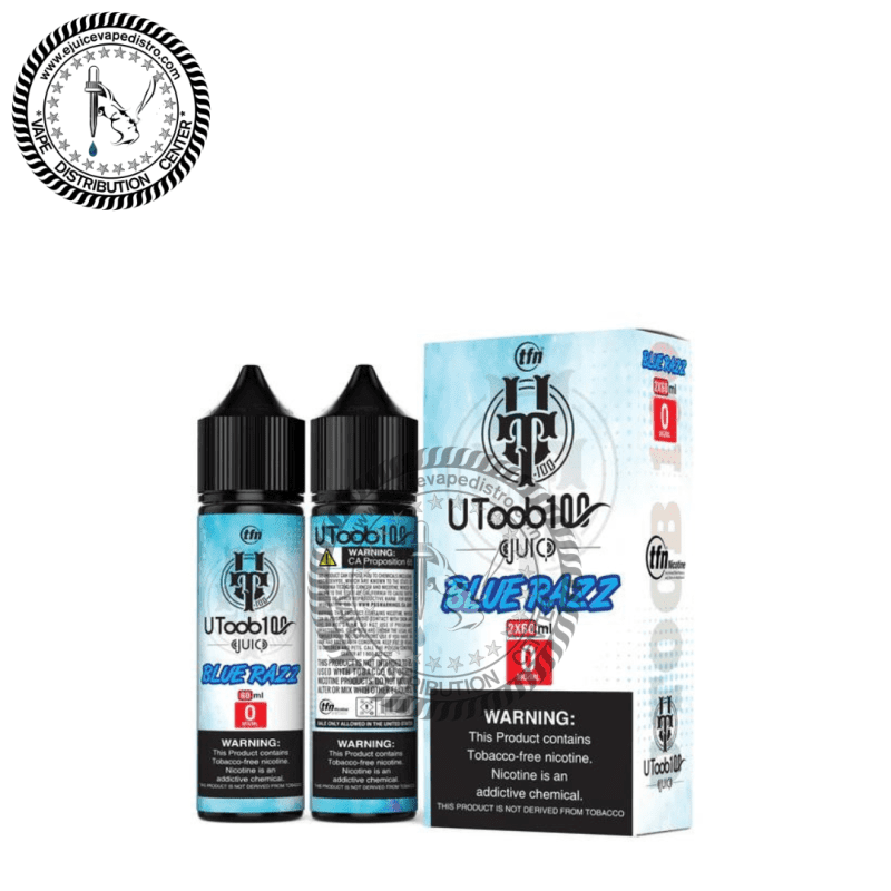 e juice vape distro iced blue razz by u toob 100 iced 2x60ml 120ml u toob100 e liquid 39262348640504