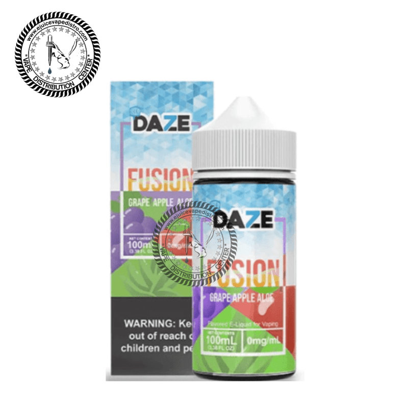 e juice vape distro iced grape apple aloe by 7 daze fusion 100ml 7 daze e liquid 39289745965304