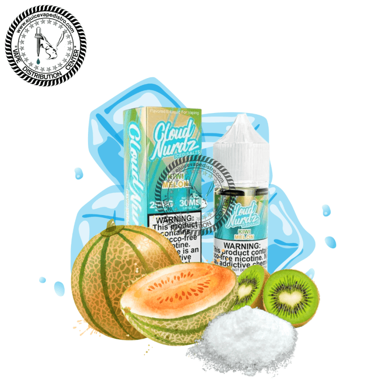 e juice vape distro iced kiwi melon salt by cloud nurdz iced salt 30ml cloud nurdz e liquid 39251616661752