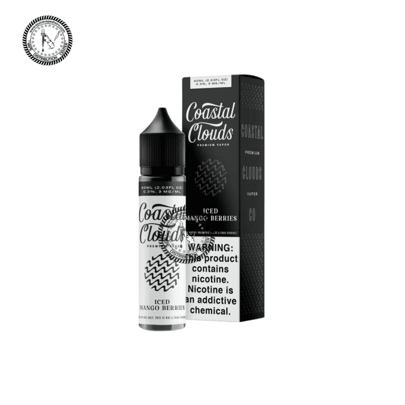 e juice vape distro iced mango berries by coastal clouds 60ml e liquid coastal clouds e liquid 39285597241592