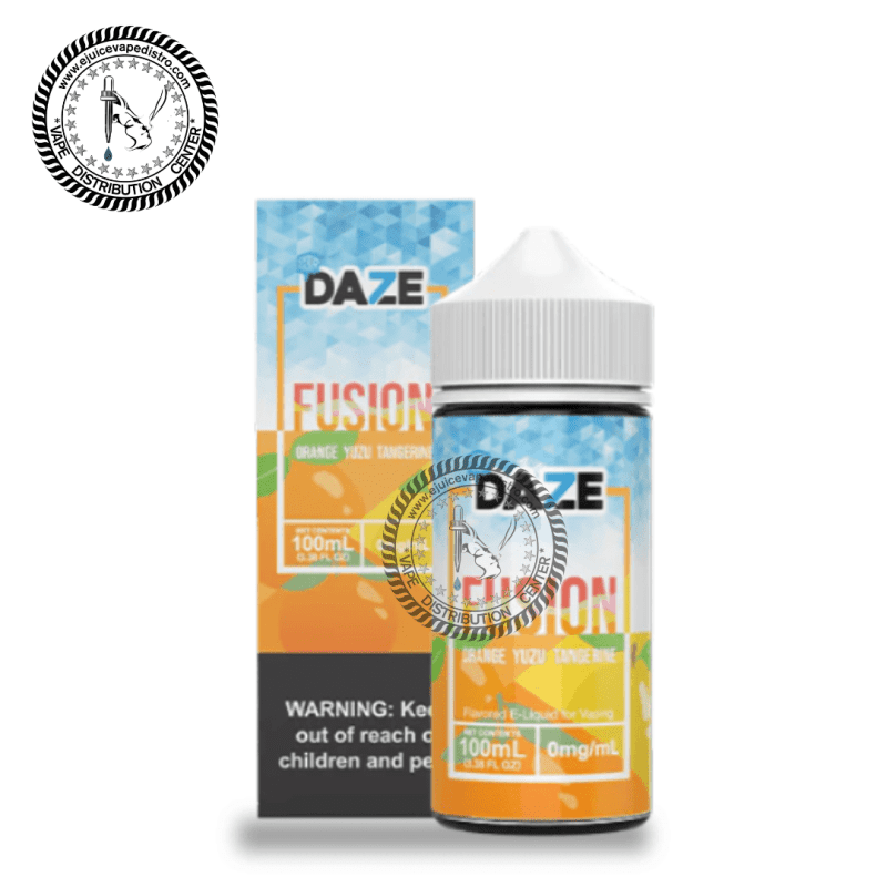 e juice vape distro iced orange yuzu tangerine by 7 daze fusion iced 100ml 7 daze e liquid 39287170793720