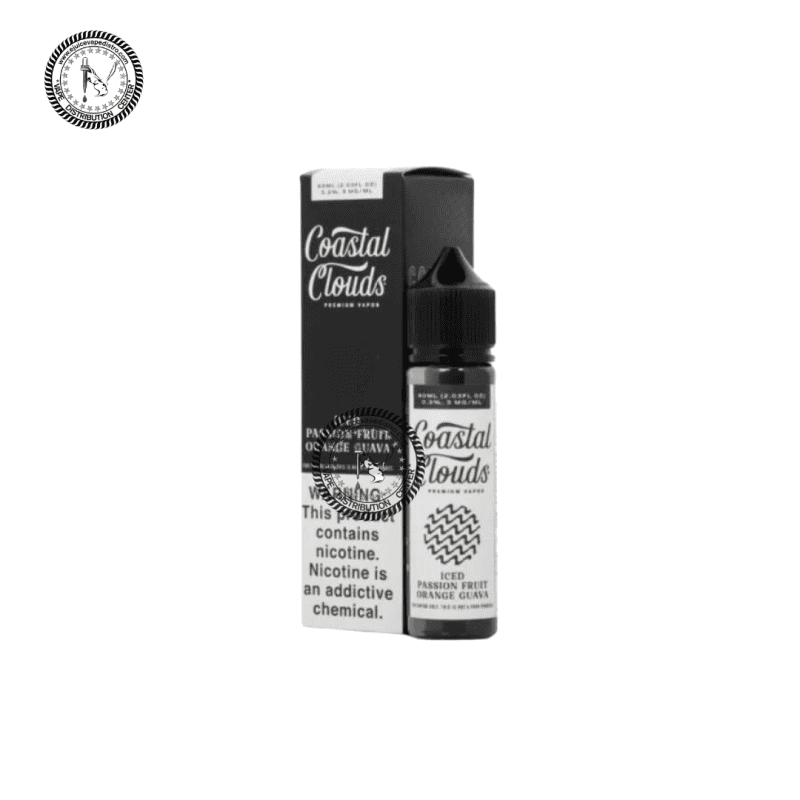 e juice vape distro iced passion fruit orange guava by coastal clouds 60ml e liquid coastal clouds e liquid 39286571761912