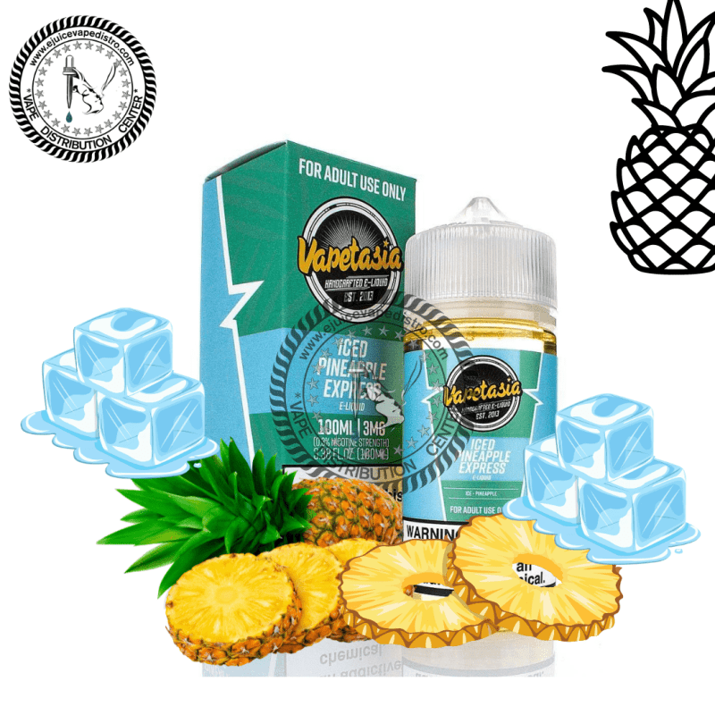 e juice vape distro iced pineapple express by vapetasia 100ml vapetasia e liquid 39255850549496