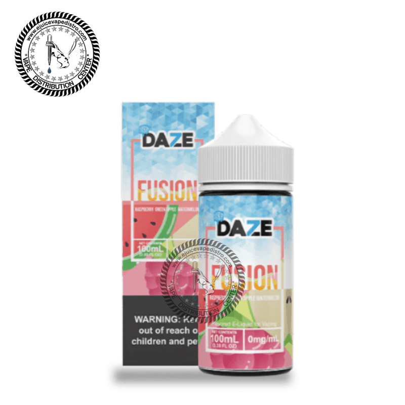 e juice vape distro iced raspberry green apple watermelon by 7 daze fusion iced 100ml 7 daze e liquid 39283833045240