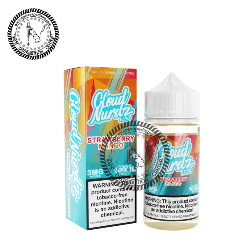 e juice vape distro iced strawberry mango by cloud nurdz 100ml cloud nurdz e liquid 39255701192952