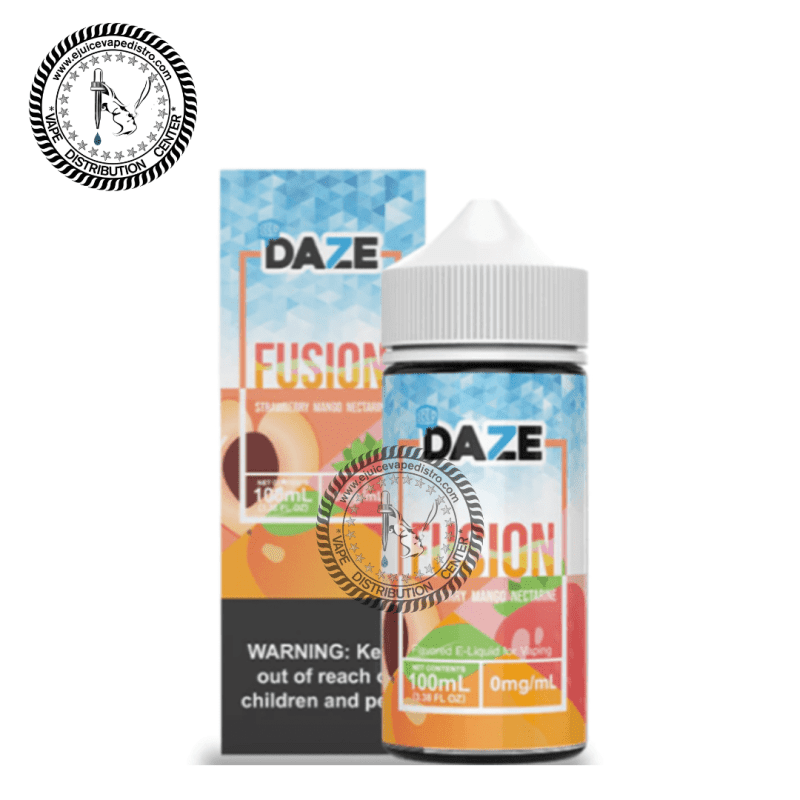 e juice vape distro iced strawberry mango nectarine by 7 daze fusion 100ml 7 daze e liquid 39287427858680