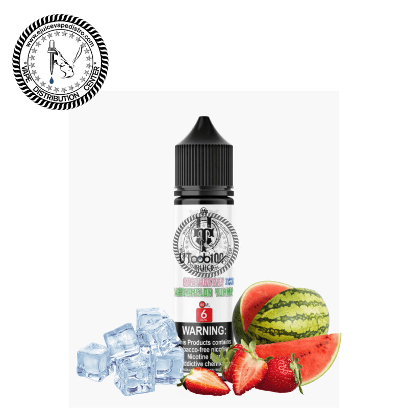 e juice vape distro iced strawberry watermelon yummy by u toob 100 iced 2x60ml 120ml u toob100 e liquid 39280533471480