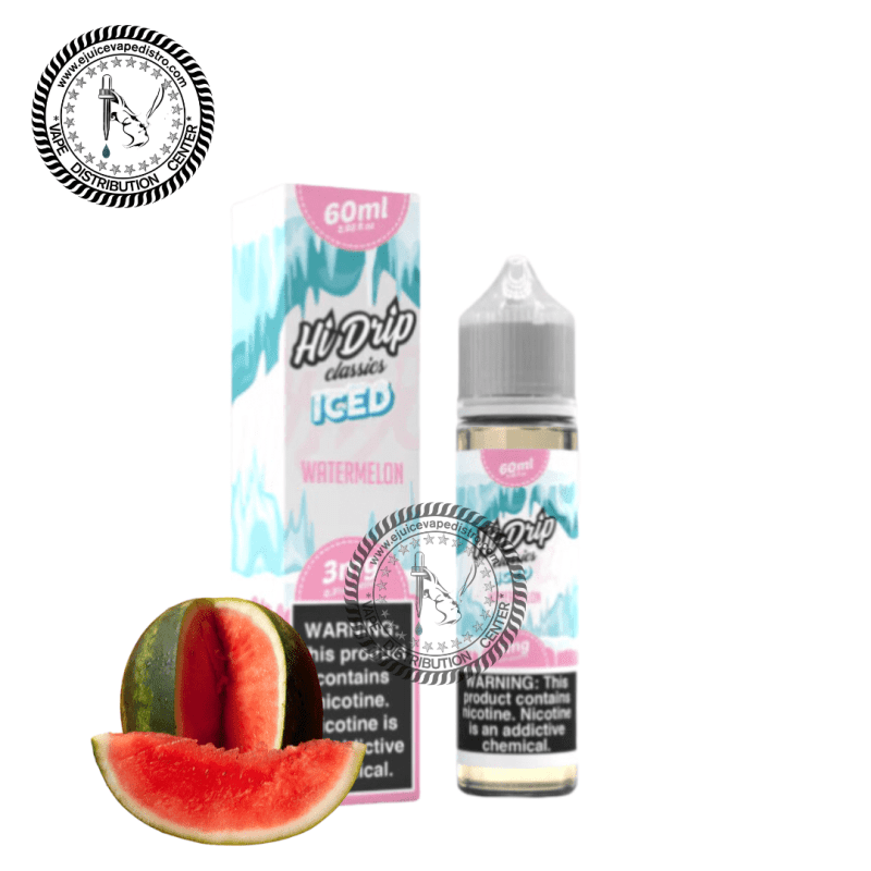 e juice vape distro iced watermelon by hi drip classics 60ml tear drip e liquid 39289561219320