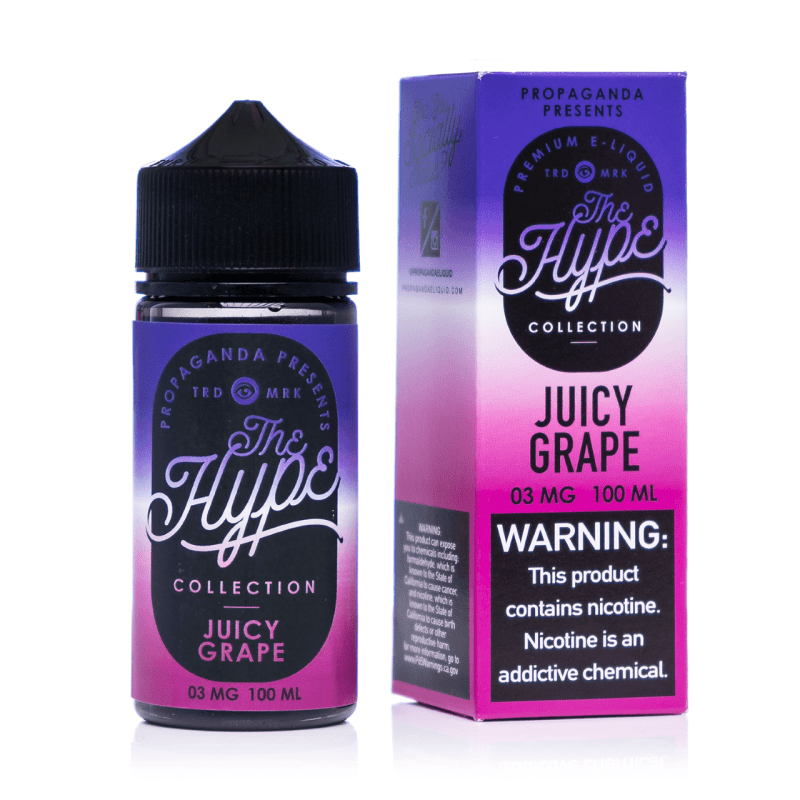 e juice vape distro juicy grape by propaganda hype collection 100ml propaganda e liquid e liquid 13198965899404