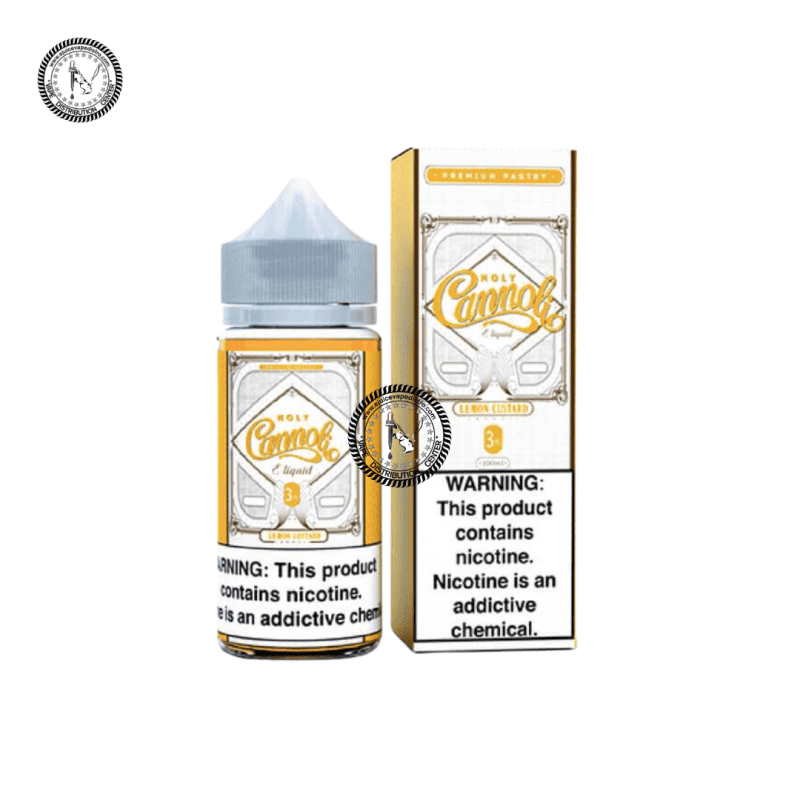 e juice vape distro lemon custard by holy cannoli 100ml holy cannoli e liquid 39292593209592