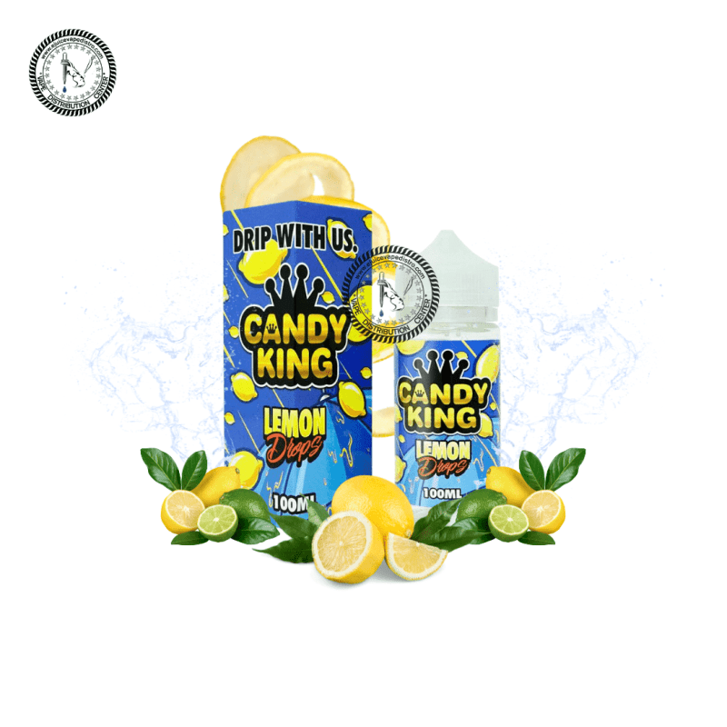 e juice vape distro lemon drops by candy king 100ml drip more e liquid 39249927897336