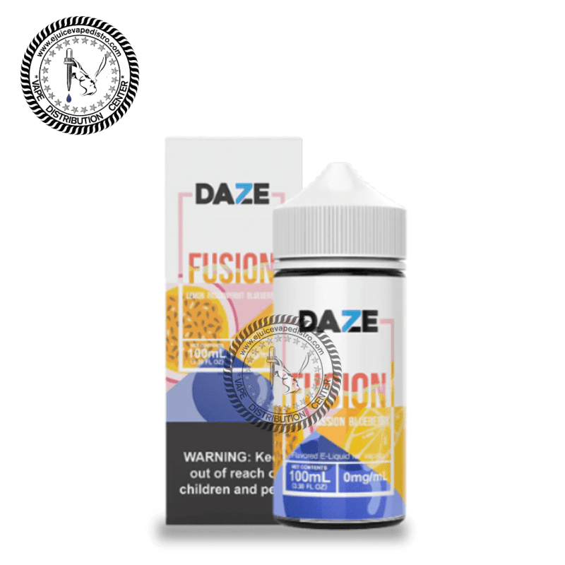 e juice vape distro lemon passionfruit blueberry by 7 daze fusion 100ml 7 daze e liquid 39285959786744