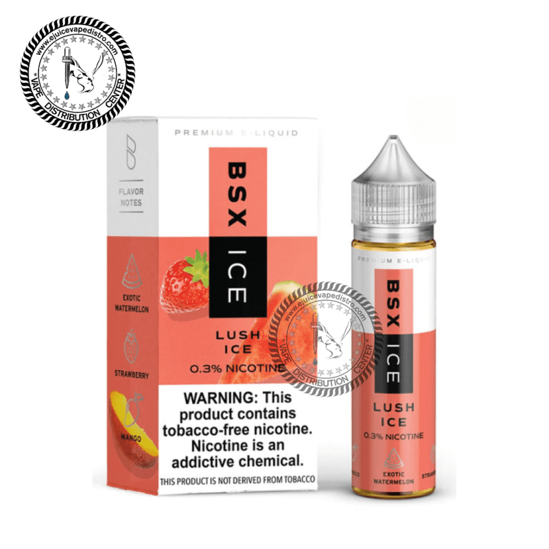 e juice vape distro lush ice by glas basix tobacco free nicotine series 60ml glas e liquid 39282720473336