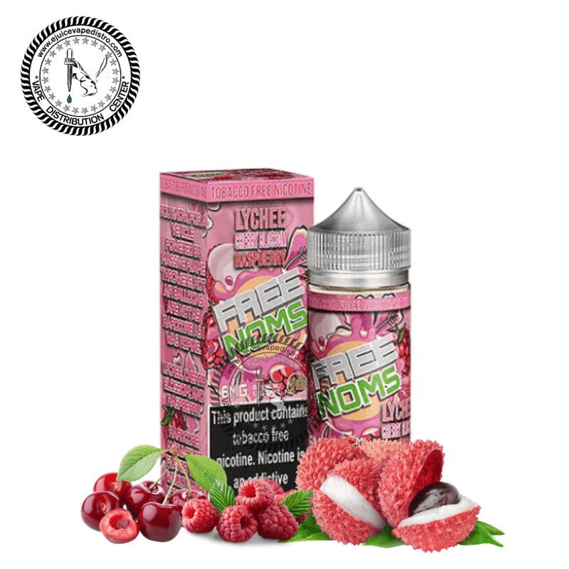 e juice vape distro lychee cherry blossom raspberry by free noms 120ml lotus vaping technologies e liquid 39280919838968