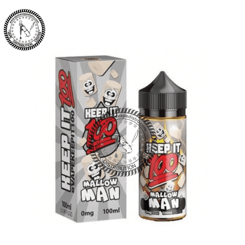 e juice vape distro mallow man by keep it 100 100ml liquid labs e liquid 39261802201336