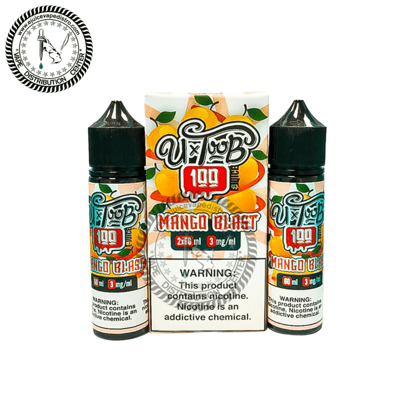 e juice vape distro mango blast by u toob 100 e juice 2x60ml 120ml u toob100 e liquid 39262221992184