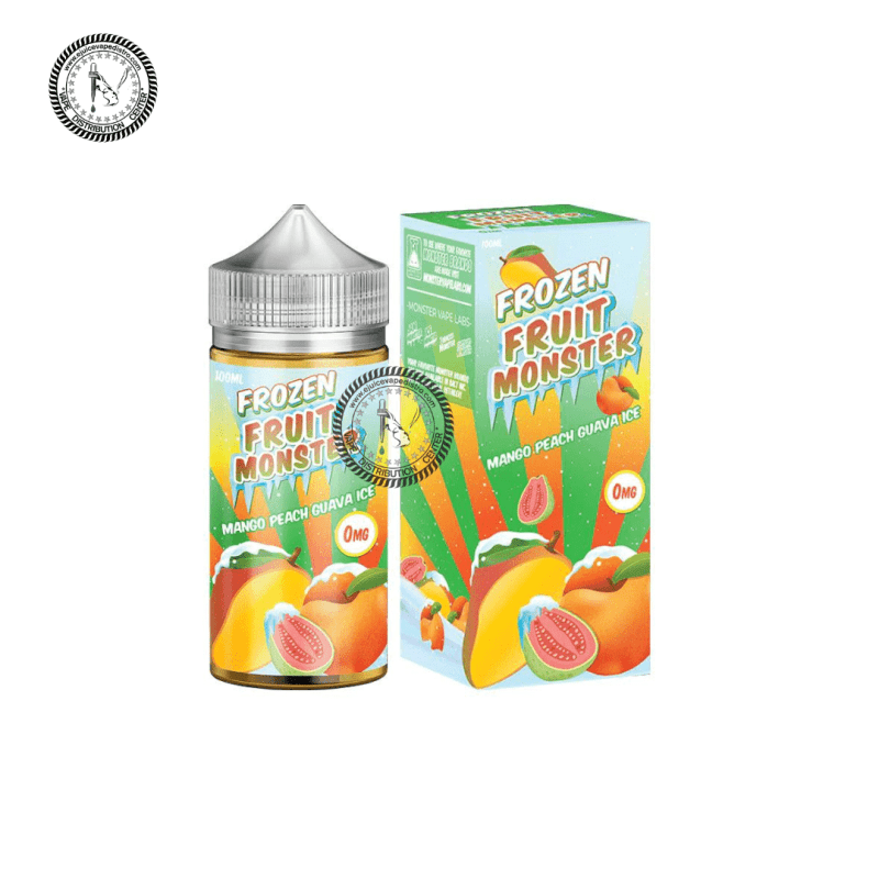 e juice vape distro mango peach guava ice by frozen fruit monster 100ml jam monster e liquid 39261053714680