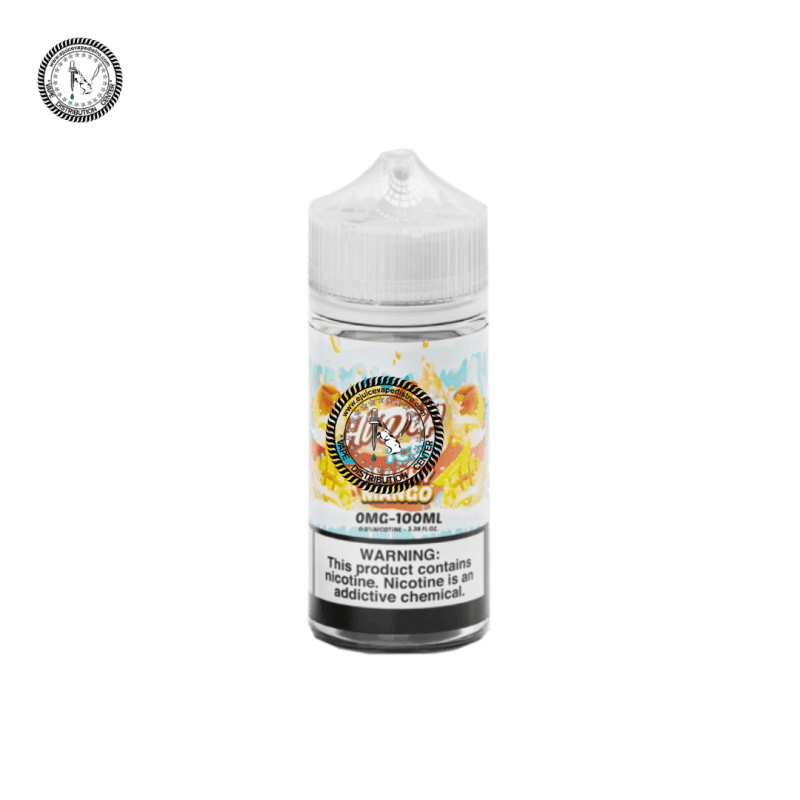 e juice vape distro mango peach iced by hi drip 100ml tear drip e liquid 39290266353912